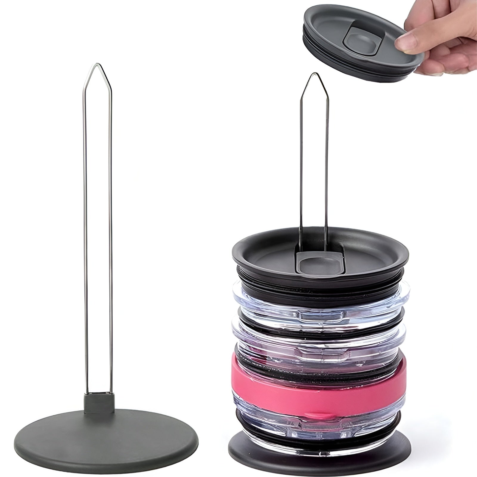 Tumbler Lid Organizer