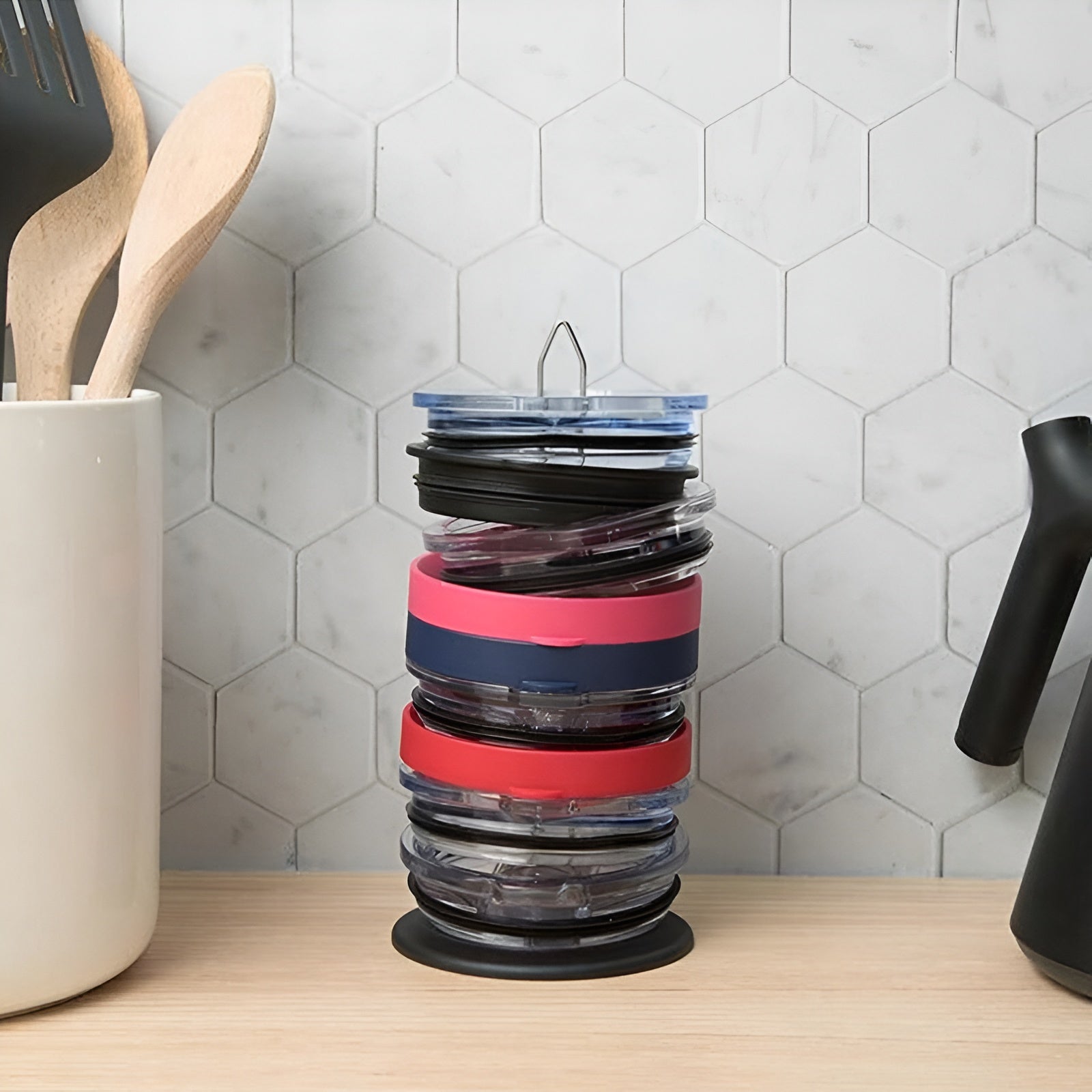 Tumbler Lid Organizer